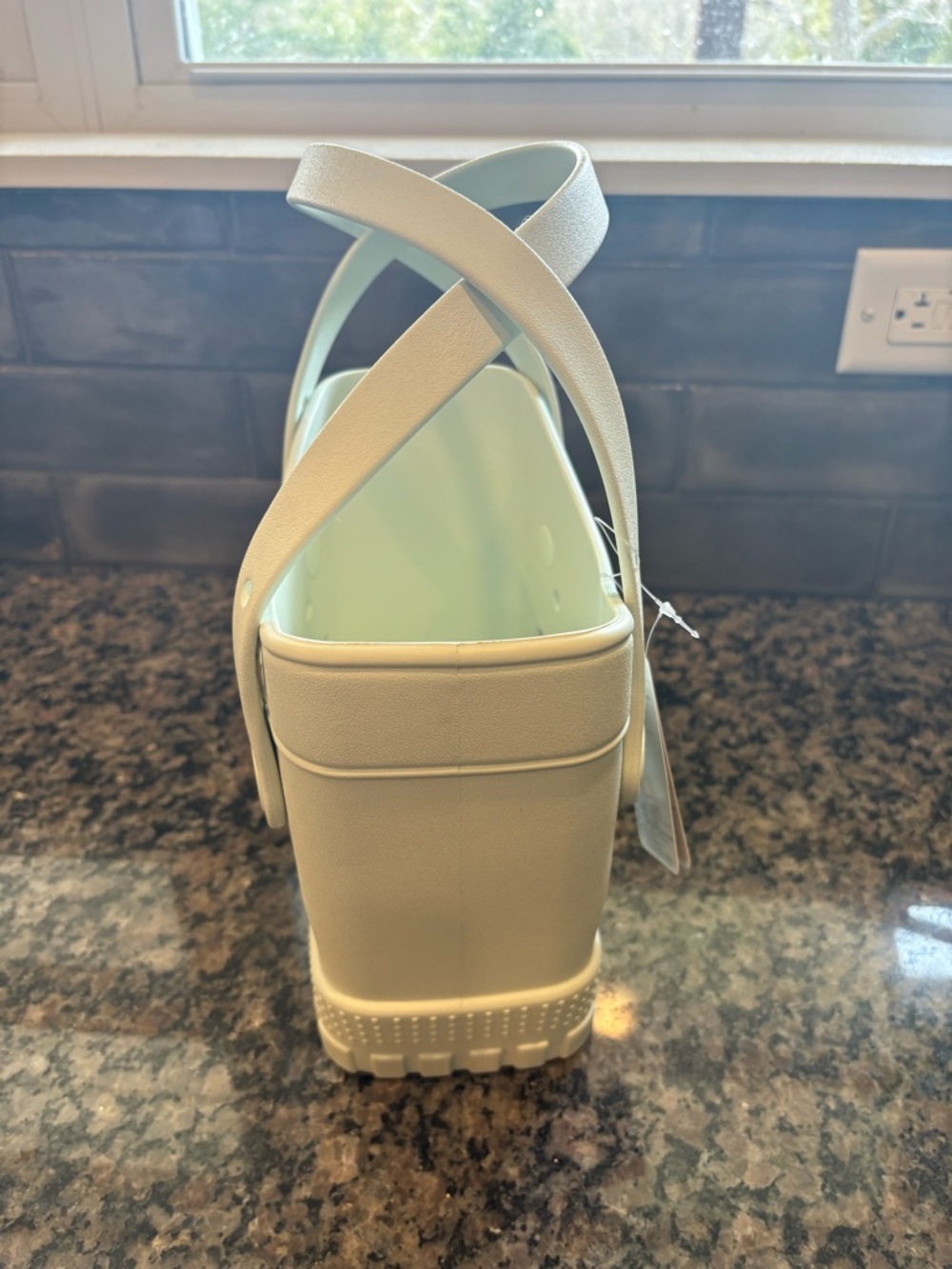 CROCS Mint Green Small Tote - Picture 5 of 6